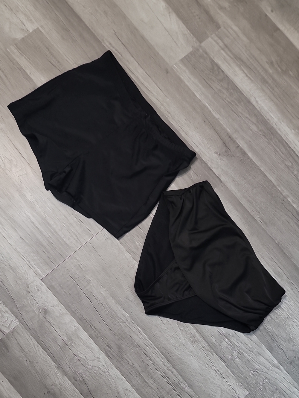 SHEIN Black High Waist Bikini Bottoms